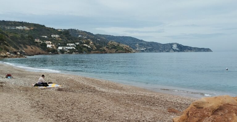 Pantanassa Beach, one of the multiple unique beaches around Villa Evakri.